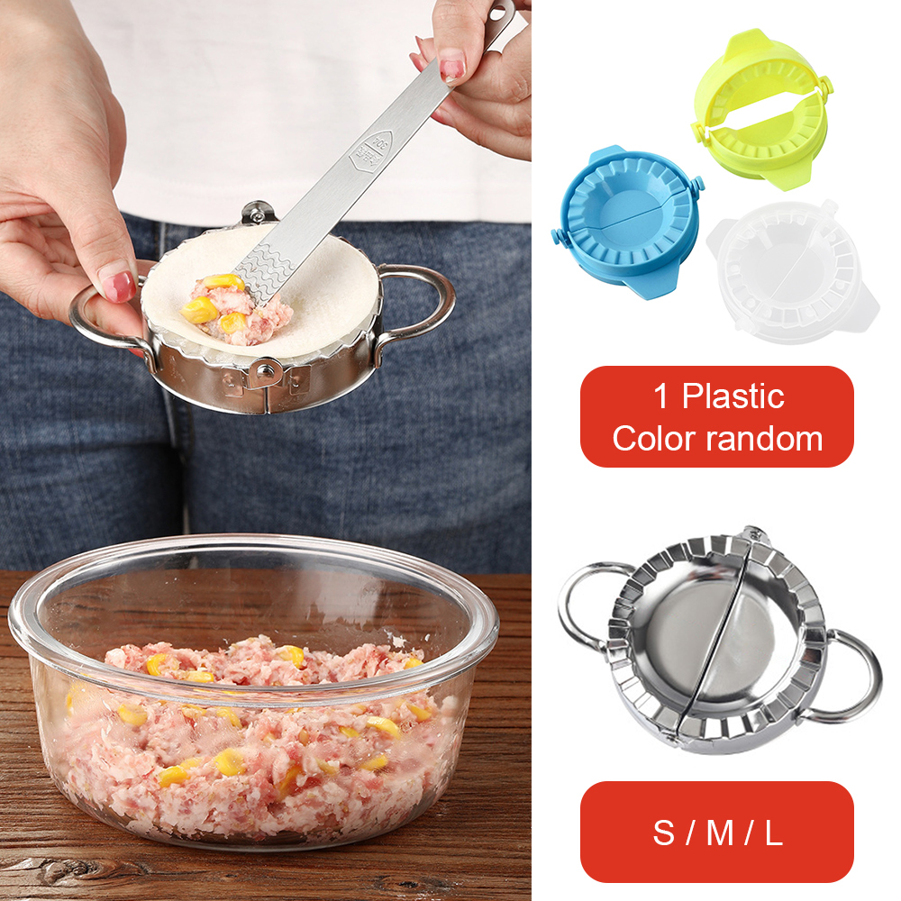Eco-Friendly Pastry Tools Stainless Steel Dumpling Maker Wraper Dough Cutter Eco-Friendly Pastry Tools Stainless Steel Dumpling Maker Wraper Dough Cutter